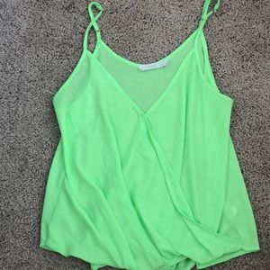 Neon Green Tank
